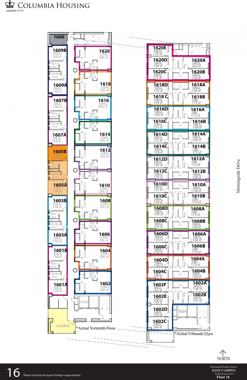 East Campus Columbia Housing